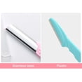thumbnail image 3 of FEPITO 20Pcs Eyebrow Razors Multipurpose Exfoliating Dermaplaning Tool Trimming and Shaving Grooming Eyebrow Face Razor and Eyebrow Shaper For Women and Man With Precision Cover(5 Colors), 3 of 7