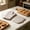 Gray, variant on Heat Resistant Oven Mitts and Pot Holders Set, Wuztai 2 Piece Cotton Kitchen Gloves Microwave Safe Thick Padding, Baking Cooking Accessories for Home Kitchen with Hanging Loop
