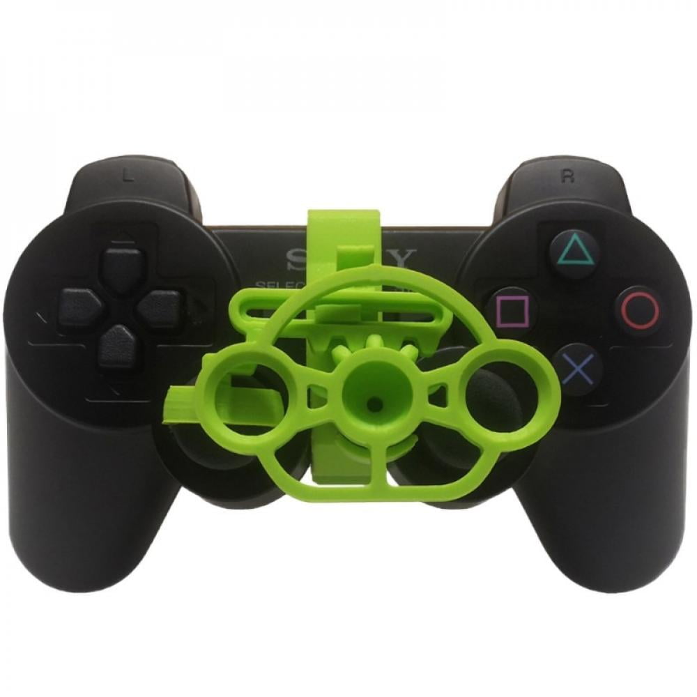 Left Wind For Ps4 Ps3 Wireless Gamepad Joysticker Steering Wheel New Pc Computer Racing Game Controller Steering Wheel Simulation Driver Yellow Walmart Com