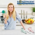 thumbnail image 5 of Electric Spin Scrubber,Electric Cleaning Brush,Rechargeable Power Scrubber with 8 Replacement Brush,3 Adjustable, 5 of 5