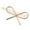 Gold, variant on Metal Bow Hair Clips for Women and Girls Stylish Durable for Hair Decoration