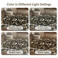 thumbnail image 7 of ODIKA 2'x3' Washable Doormat Non-Slip, Low Pile Skull Gothic Skeleton Damask Baroque Scroll Ornate Filigree Border for Entryway, Kitchen, Laundry Room, 7 of 7