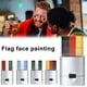 thumbnail image 5 of Pintura corporal con la bandera del país, tatuaje facial para fiesta de fútbol, bolígrafo de pigmento de color lavable, recuerdo de fiesta para adultos y niños, maquillaje, fútbol europeo, 5 of 5
