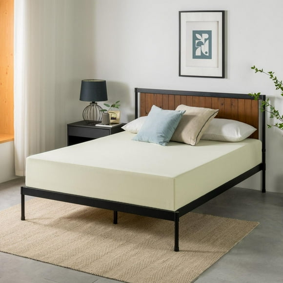 Matelas en mousse mémoire au gel rafraîchissant Zinus Gel Airflow, grand, 10 po, soutien moyen, soulagement de la pression, mousse certifiée CertiPUR-US