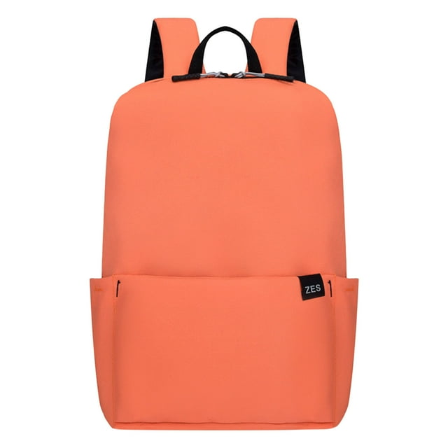 MIASHUI Sac à Dos Étudiant Grande Capacité à la Mode Léger Confortable pour Voyage en Plein Air avec Motif Uni et Bretelles Durables