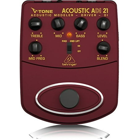 behringer v-tone acoustic driver di adi21 amp modeler/direct recording preamp/di