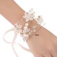 thumbnail image 4 of HEVIRGO 10PCS Wrist Corsage Anti-Wear Bride Bridesmaid Wrist Corsage Flower Bracelet for Wedding Bridesmaid Wreath, 4 of 4