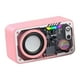 thumbnail image 5 of Wirelesses altavoz bajo rectangular versátil para mujeres subwoofer estereo de interior para fiestas deporte de ducha para acampar en casa Rosa, 5 of 9