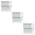 thumbnail image 1 of Decodeary Recharges de 30 Pcs Stylo à Bille à Bille Points Stylo Stylos Recharges Stylo à Pointe Recharges Remplaçables 3 Ensembles, 1 of 6