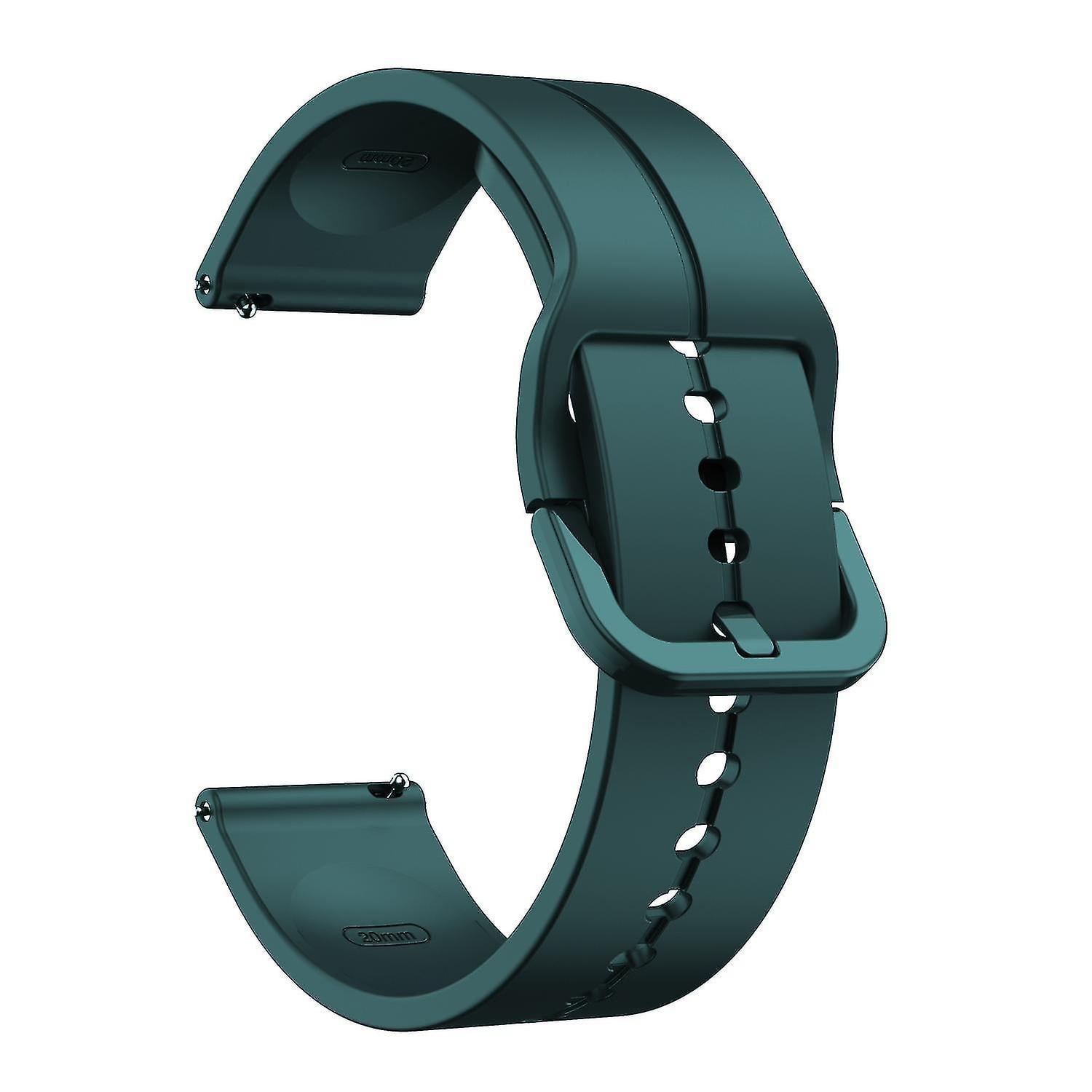 compatible Garmin VivoMove Trend Luxe Style 20mm Watch Band Silicone Wrist Strap with Square Buckle GET IT Gifts G Need Style K Garmin Forerunner 265 Dark green Walmart