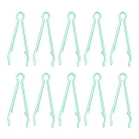 

CHAOMA 10 Pcs Baby Safety Bottle Holder Tongs Nursing Hot Bottle Clips Plastic Clamps