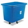 thumbnail image 2 of 500 lbs. Capacity 120 Gallon Polyethylene Recycling Cube Truck - Blue, 2 of 2