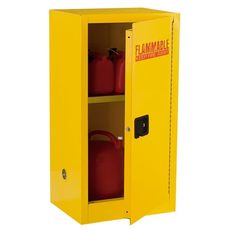 44 In H X 23 In W X 18 In D Steel Freestanding Flammable Liquid