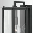 thumbnail image 3 of Capital Lighting 934611BK Hunt 1 Light Outdoor Wall Light, Black, 3 of 10