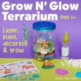 thumbnail image 3 of Creativity for Kids Grow 'N Glow Terrarium Kit - Capybara Spring Crafts | Educational Science Kits, Kids Gifts for Boys and Girls, STEM Projects (Ages 6+), 3 of 9