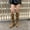 Khaki, variant on Women's Over the Knee Boot Tight High Boots Block Heel Riding Booties Black 7(39)