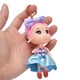 thumbnail image 1 of Llavero de muñeca Ticfox EN71 12 piezas dibujos animados cola de caballo alta, 1 of 12