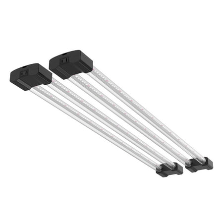 

BoostGro 3FT LED Grow Light Full Spectrum with Enriched Red Light Linkable Design for Indoor Plants and Gardening (2-pack)