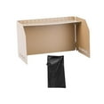 thumbnail image 3 of Almencla Pare-Vent Pliant pour Réchaud de Camping Randonnée Marron, 3 of 7