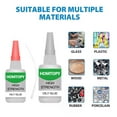 thumbnail image 2 of Instant Welding High Strength Oily Glue 50ml Waterproof Shockproof Flexible Adhesive For Rubber Plastic Metal Wood Leather Repair, 2 of 7