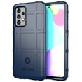 thumbnail image 1 of Case for Galaxy A52 5G, Nakedcellphone [Navy Blue] Special Ops Tactical Armor Rugged Shield Flexible Cover [Anti-Fingerprint, Matte Texture] for Samsung Galaxy A52 5G Phone, 1 of 8