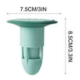 thumbnail image 3 of Rubber Anti-Odor Floor Shower Drain Deodorizer Backflow Preventer Anti-Clogging Core Quick Drainage for Bathroom Kitchen Laundry 1.4-3in Universal Pipe Easy Install Gray, 3 of 5