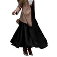 thumbnail image 2 of Women'S A-Line Long Maxi Swing Pleated Skirt, 2 of 8
