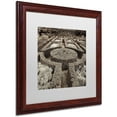 thumbnail image 2 of Trademark Fine Art "Tuscan Giardini I" Canvas Art by Alan Blaustein, White Matte, Wood Frame, 2 of 4