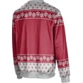 thumbnail image 3 of Men's Eastern Washington University Ugly Holiday Snowflake Sweater (Apparel), 3 of 8