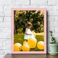thumbnail image 2 of Modern Pink Picture Frame Custom Framing - Popular Sizes, 2 of 6
