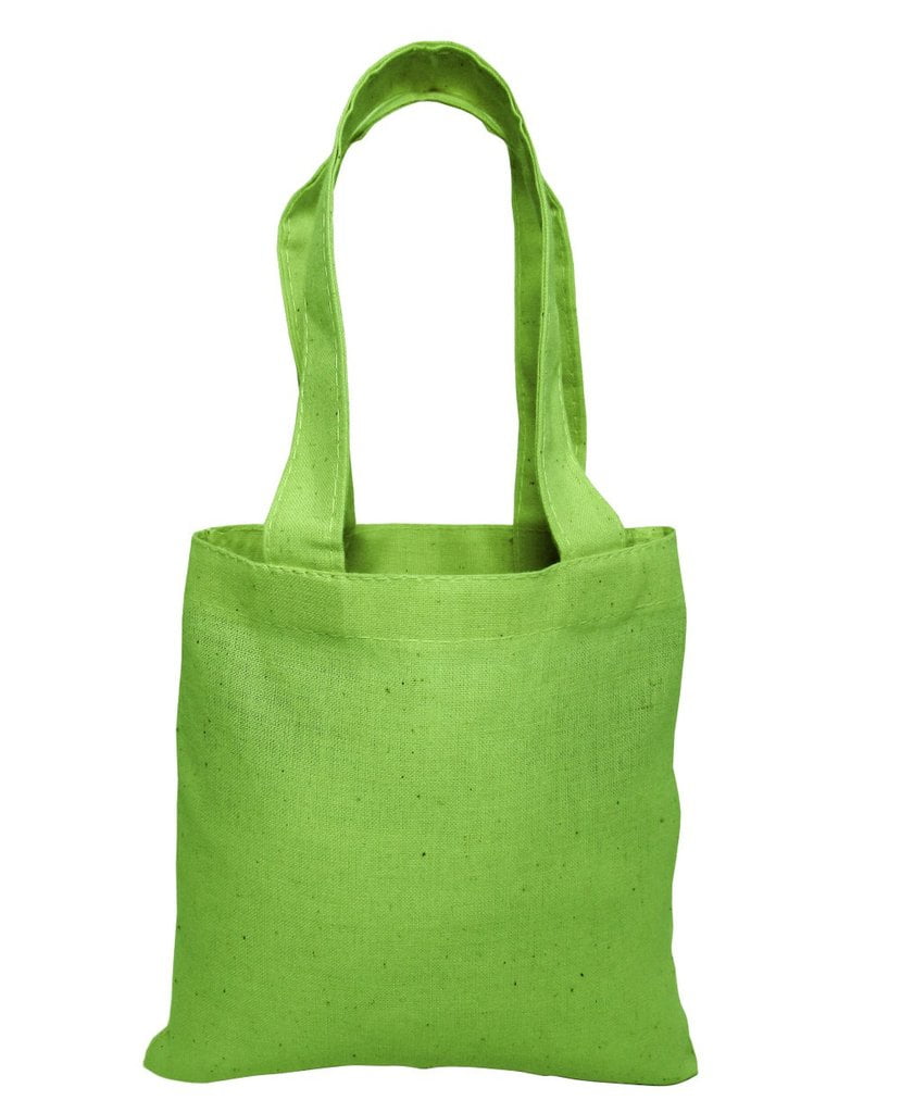 green canvas bag