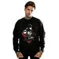 thumbnail image 2 of DC Comics Mens Batman TV Series Character Skyline Sweatshirt, 2 of 5