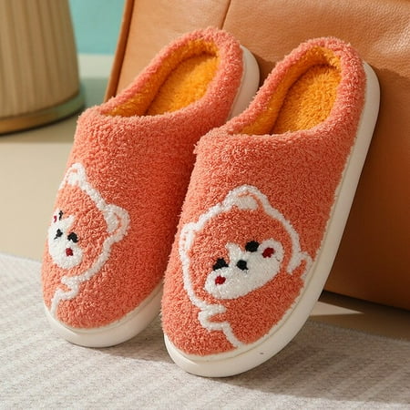 

CoCopeaunt Women Slippers Kitten Pattern Winter New Platform Fur Home Comfortable Plush Warm Cotton Slippers Indoor Women Shoes Slippers