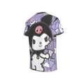 thumbnail image 4 of Boys Girls Kuromi And My Melody Shirt Graphic T-Shirt Crewneck Short Sleeve 3d Colorful Tops Tees, 4 of 6