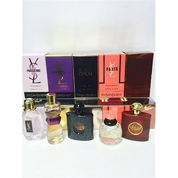 Yves Saint Laurent - Ysl W4YSL3 Womens Variety Perfume Travel Mini Set ...