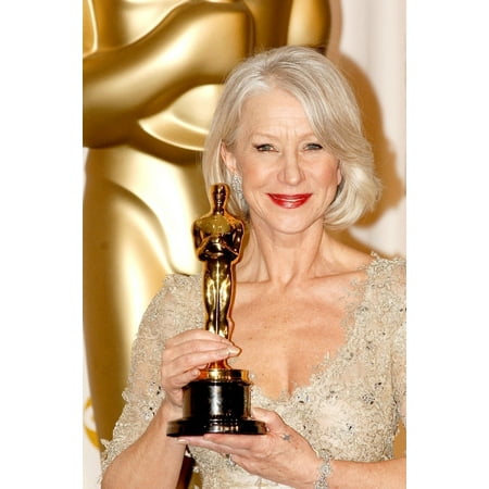Helen Mirren  Winner Of Best Actress For 'The Queen'  In The Press Room For Oscars 79Th Annual Academy Awards -