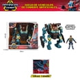 thumbnail image 2 of Juguete Robot Militar Mecha de Combate con Figura de Soldado y Accesorios, 2 of 5