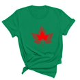 thumbnail image 3 of FAIWAD T-Shirt d'Été pour Femmes, Léger, Manches Courtes, Col Rond, Imprimé Graphique, Blouses Basiques, 3 of 3