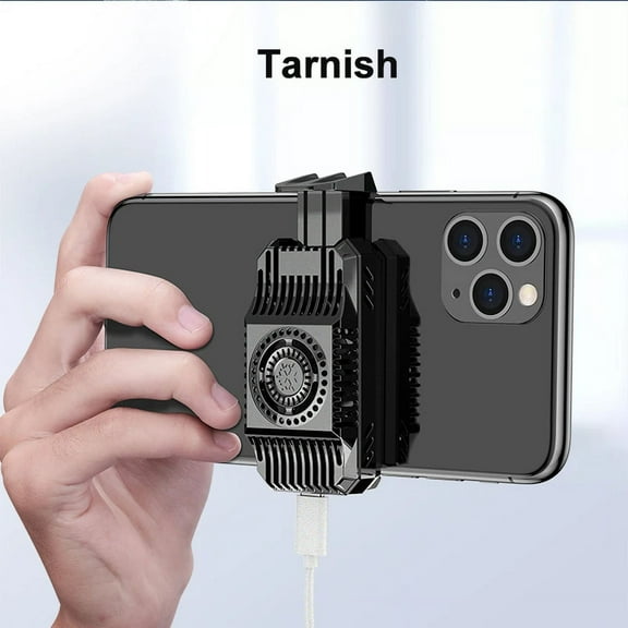S01 Mobile Phone Semiconductor Fast Cooling Fan Radiator Type-C Back Clip Game Cooler for IOS Android PUBG Gaming Accessories