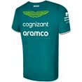 thumbnail image 2 of Aston Martin Cognizant F1 Men's Team T-Shirt- Green, 2 of 12