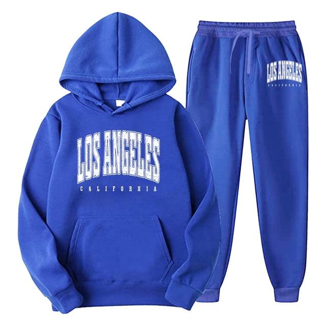 Ensemble de Vêtements de Sport à Capuche à Franges pour Hommes et Femmes Automne Hiver Jogging Loisirs