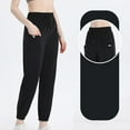 thumbnail image 3 of REALiKUN Womens High Waisted Workout Pants with Pockets Comfy Running Sport Pants Hiking Pants Long Pants, 3 of 8