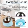 thumbnail image 3 of Bowl for Dog Cat, Sloped Bowl Non-Slip Modern Elegant Melamine Support with Removable Solid Stainles, 3 of 5