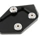 thumbnail image 4 of Cojín De Soporte Para Motocicleta: Soporte De Patada Para Duradero / Soporte De De Soporte O Estacionamiento En Pavimento Caliente, Negro Yotijar Almohadilla de soporte de pie para motocicleta, 4 of 8