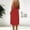 Red, variant on Womens Spring Dresses Beach Backless Sleeveless Loose Solid Color Red Midi Slip Dress for Ladies Casual