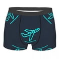 thumbnail image 2 of Boxer Men Underwear Male Panties Plane Airplane Shorts Boxer Comfortable Shorts Homme, 2 of 6