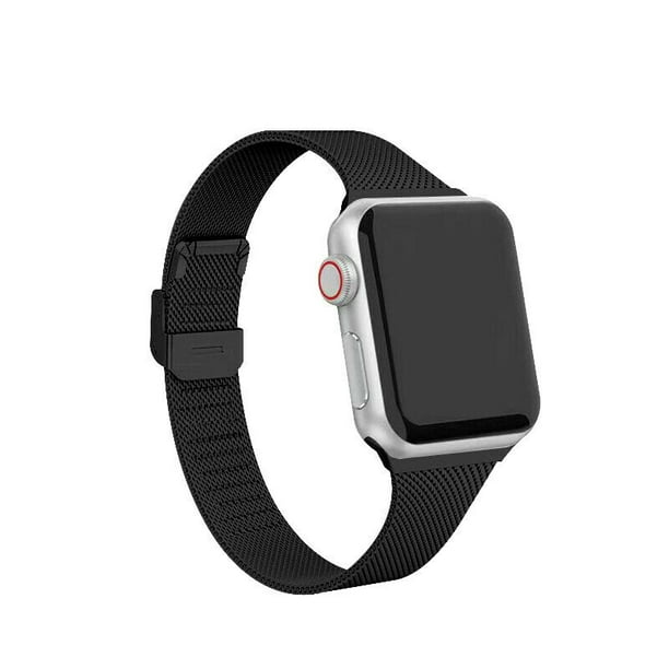 Mignova Bands Apple Watch Band 42mm 44mm 45mm Band metal Stainless Steel Magnetic Men Women Replacement Bands For Apple Watch Series Se 7 6 5 4 3 2 1