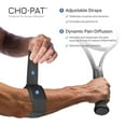 thumbnail image 3 of Cho-Pat Tennis Elbow Strap, Forearm Support Brace for Tennis Elbow and Elbow Pain, Medium, 3 of 6