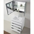 thumbnail image 4 of Virtu USA Bailey 30" Single Bathroom Vanity Cabinet in Glossy White, 4 of 6