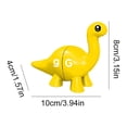 thumbnail image 3 of Juguetes De Dinosaurios A Juego Con Letras Abc Juguetes de dinosaurios a juego con letras ABC, juguetes Montessori para niños y niñas (buzón), 3 of 8